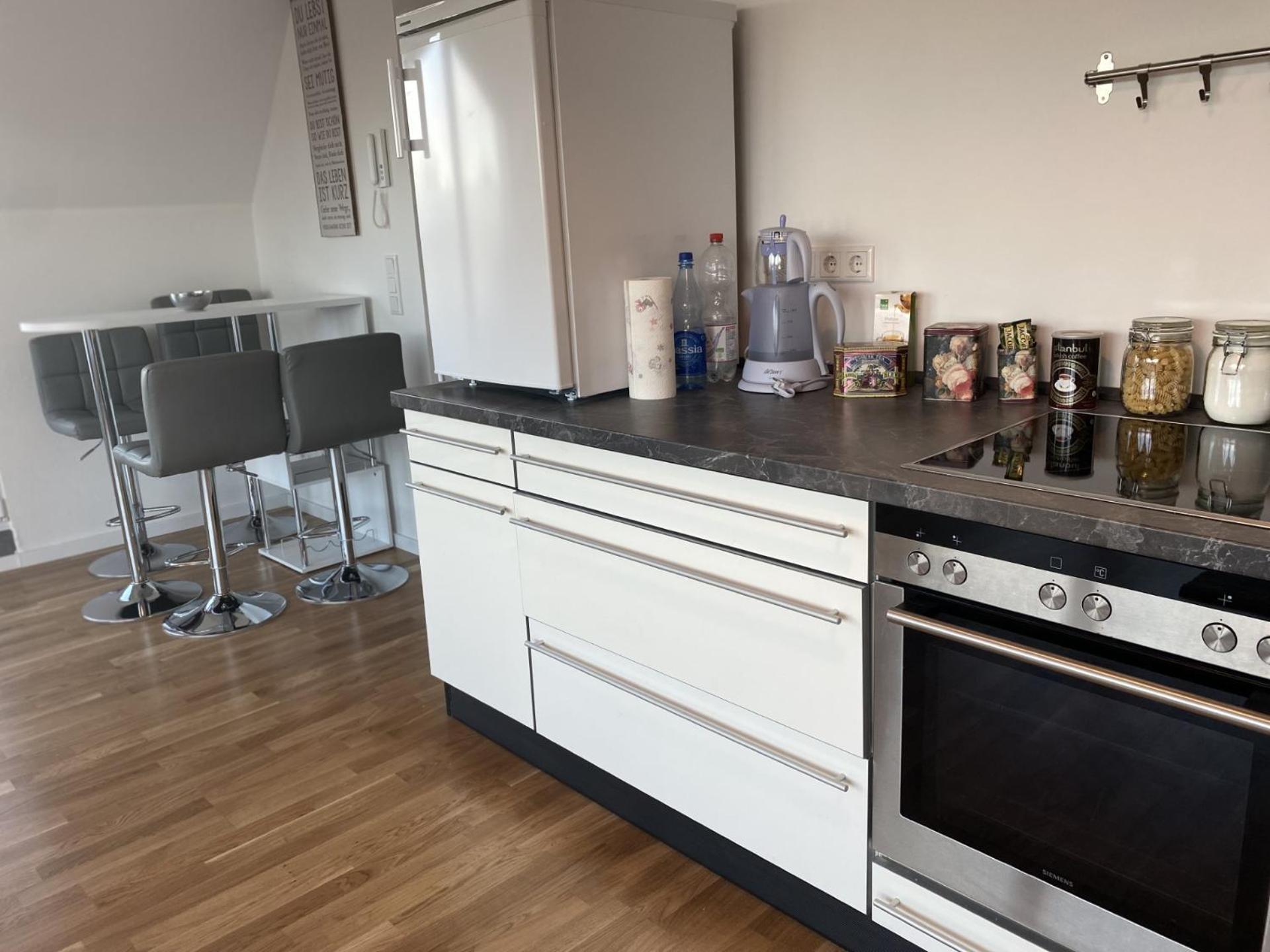 Schoenes Erwachen Im Frankfurter Penthouse Frankfurt am Main Dış mekan fotoğraf
